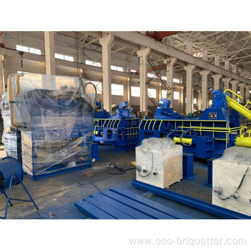 Hydraulic Waste Metal Stainless Steel Baler Equipment